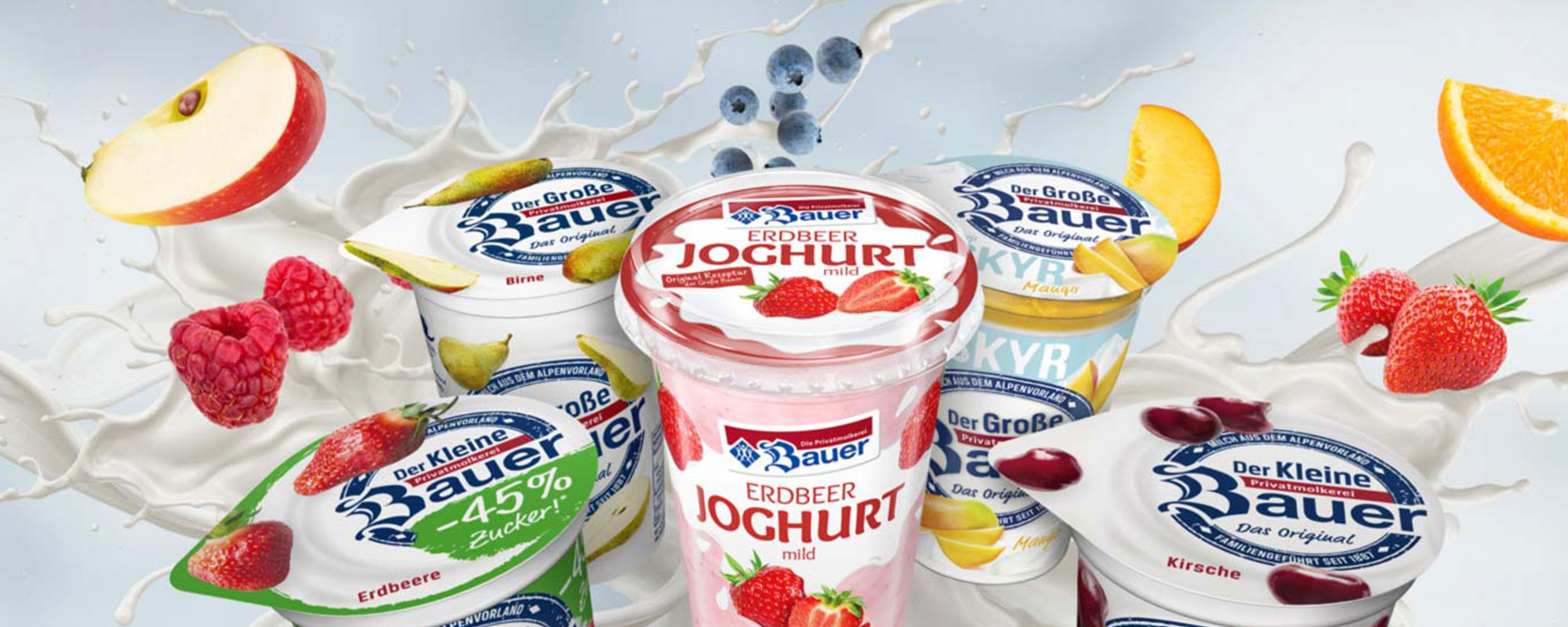 bauer gruppe unternehmen bauer privatmolkerei slider fruchtjoghurt